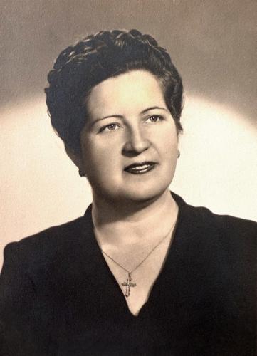 Juana Pérez Castro, hija de Jerónimo Pérez. Fuente: María Dolores Pérez