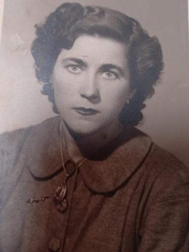 Josefa Galán Osuna, hija de Carmen Osuna Galiot. Fuente: Alfonsa Lozano Galán.